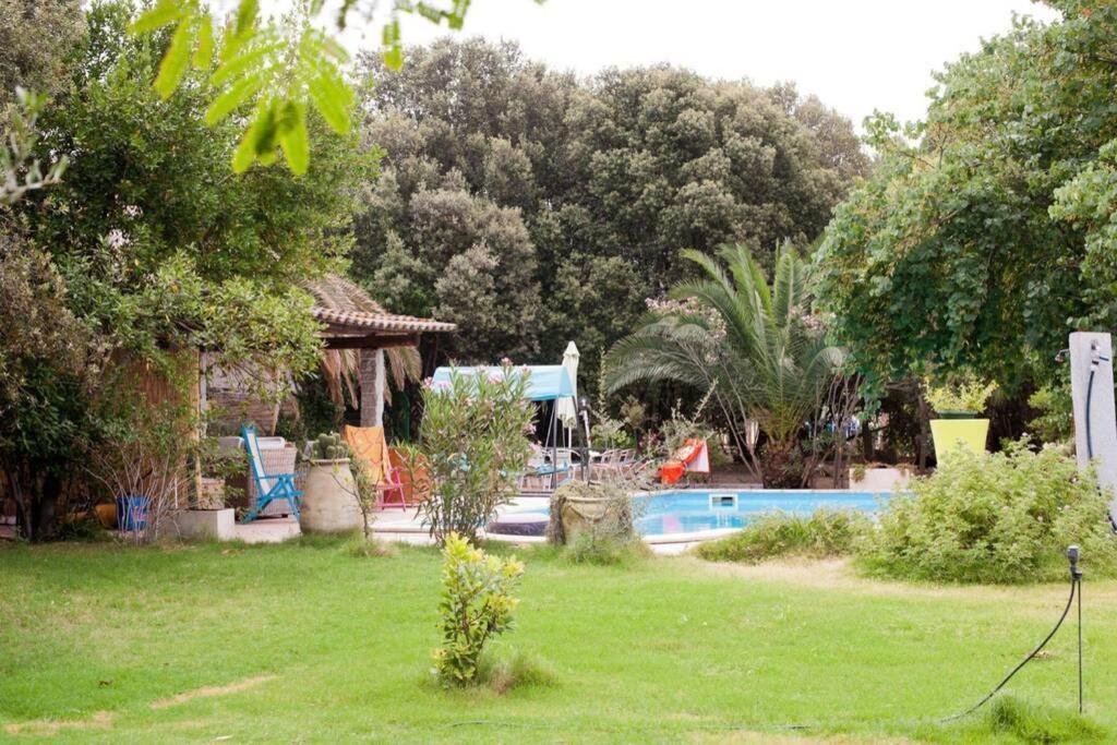 Big Relax Apartment With Swimming Pool And A Peaceful Garden In A Private Villa Sestu Bagian luar foto