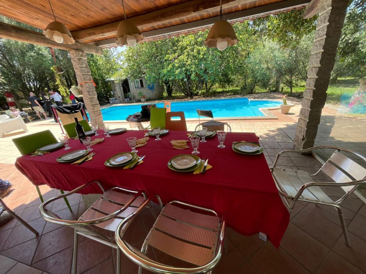 Big Relax Apartment With Swimming Pool And A Peaceful Garden In A Private Villa Sestu Bagian luar foto